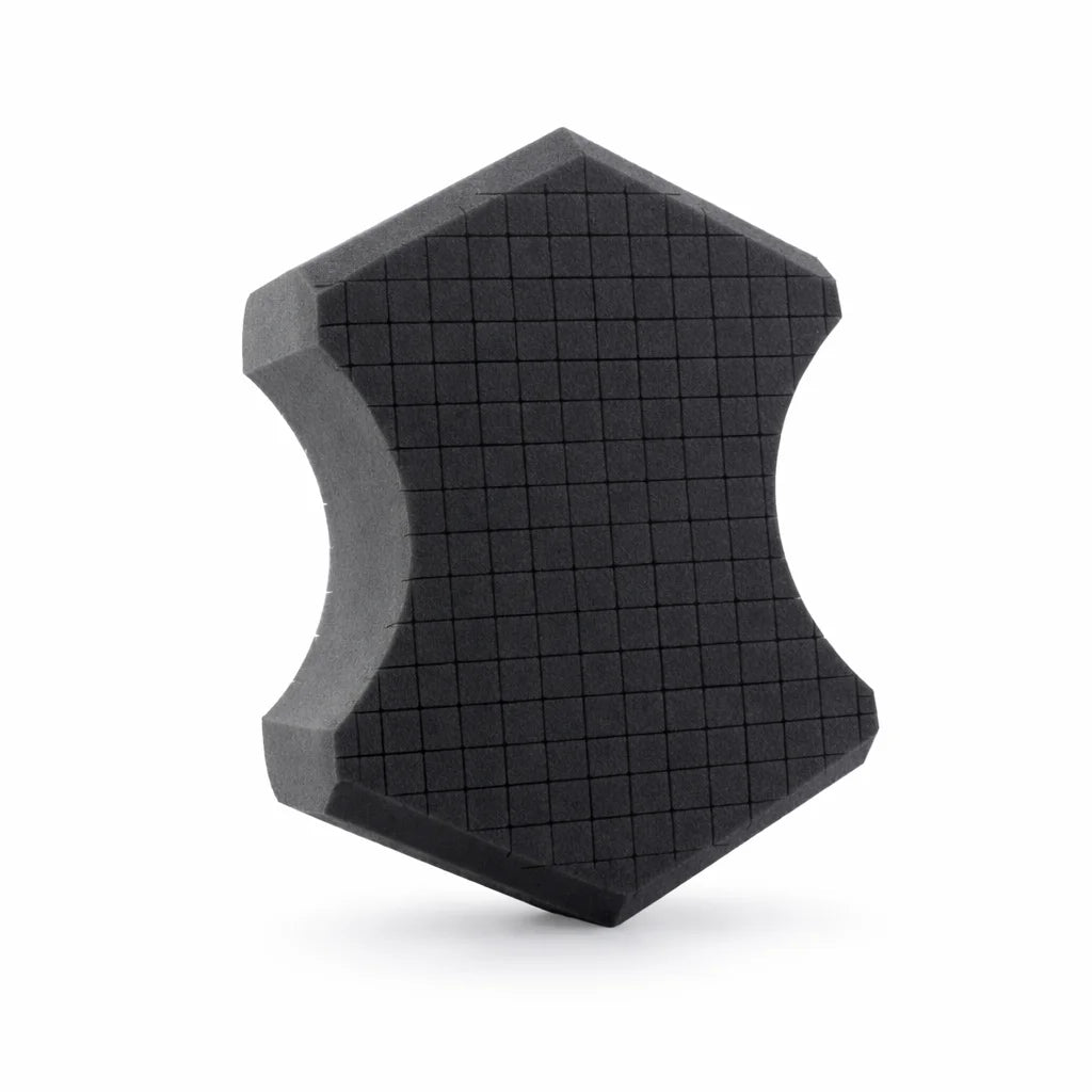 Spugna in schiuma SPTA Ultra Safe per la finitura della vernice dei veicoli, ruote e carrozzeria, con impugnatura ergonomica, strumento applicatore per il lavaggio.