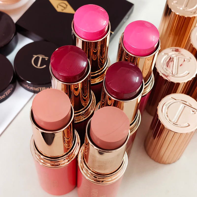 Charlotte Spray Fissante 100ml per il Viso Effetto Airbrush, Trucco Impermeabile Idratante, Stick Blush Tilbury, Cosmetici in Polvere
