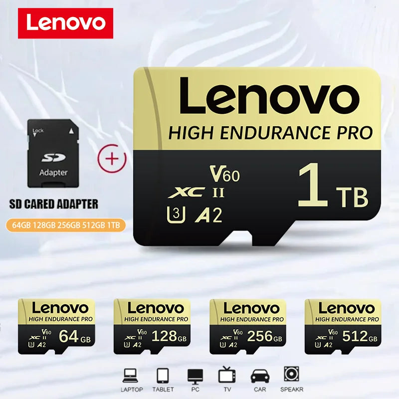 Scheda di Memoria Micro SD TF Card A2 V60 U3 1024GB 128GB 256GB 512GB 4K per Drone DJI, Pocket, GoPro e Action Camera