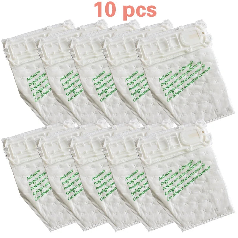 Set Multipli di Filtri HEPA, Filtro di Protezione Motore, Deodorante, Sacchetti per la Polvere per Aspirapolvere Folletto Vorwerk Kobold VK135 VK136 VK369