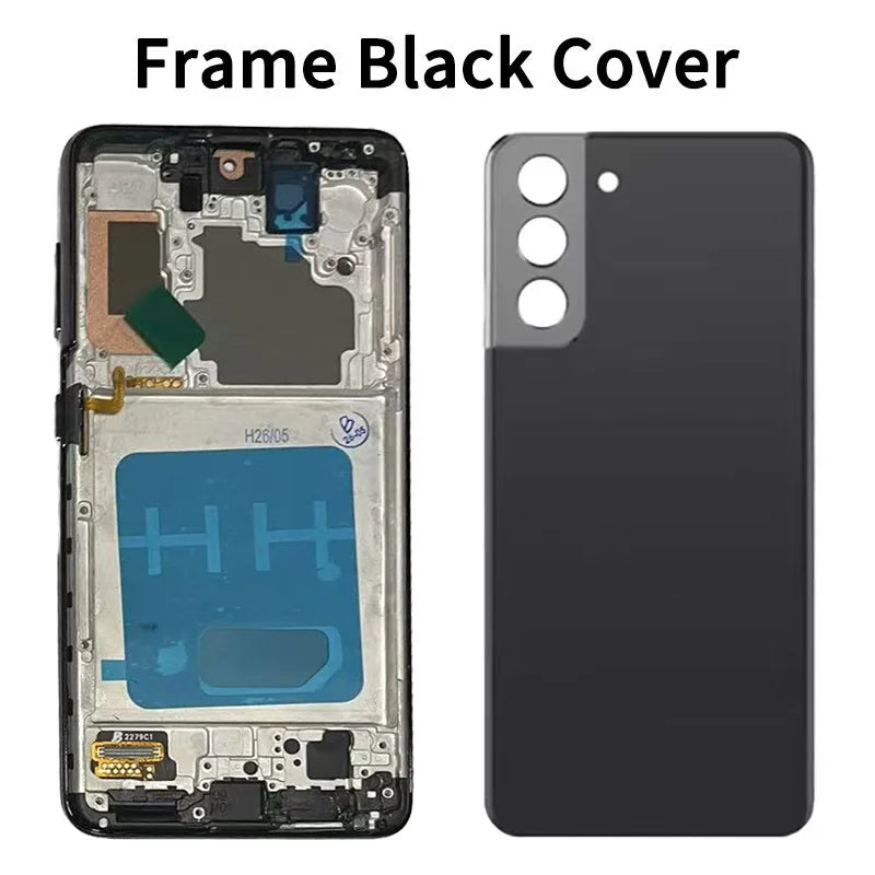Sostituzione dello schermo TFT S21 per Samsung S21 5G G991B G991N G991U Display LCD Touch Screen Digitizer con cornice