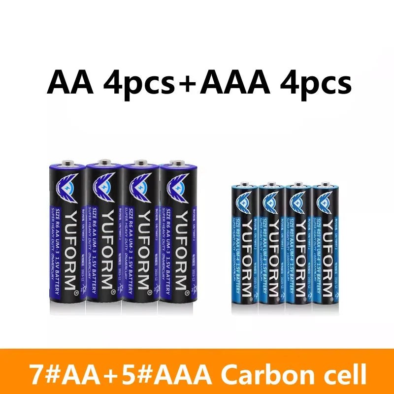 Batteria AA 1.5V AAA Alcalina Usa e Getta per Giocattoli con Luce LED, Mp3, Fotocamera, Flash, Rasoio, Lettore CD, Mouse Wireless