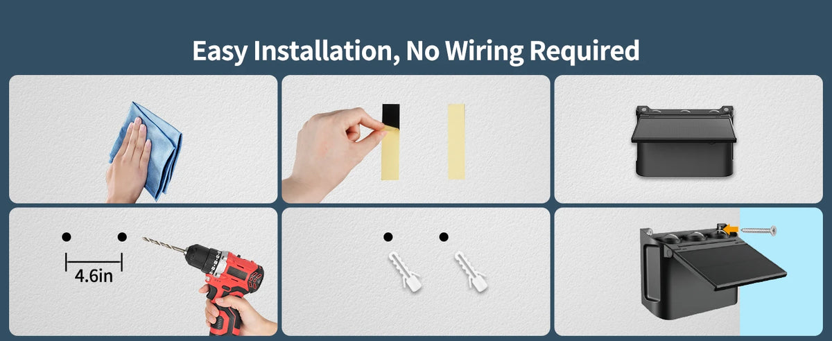 Lampade solari da parete Intelamp, confezione da 2 con telecomando,3 modalità di colore, IP65 |Illuminazione personalizzabile su/giù, lampada solare impermeabile IP65 per pareti esterne, recinzioni, patii e ingress