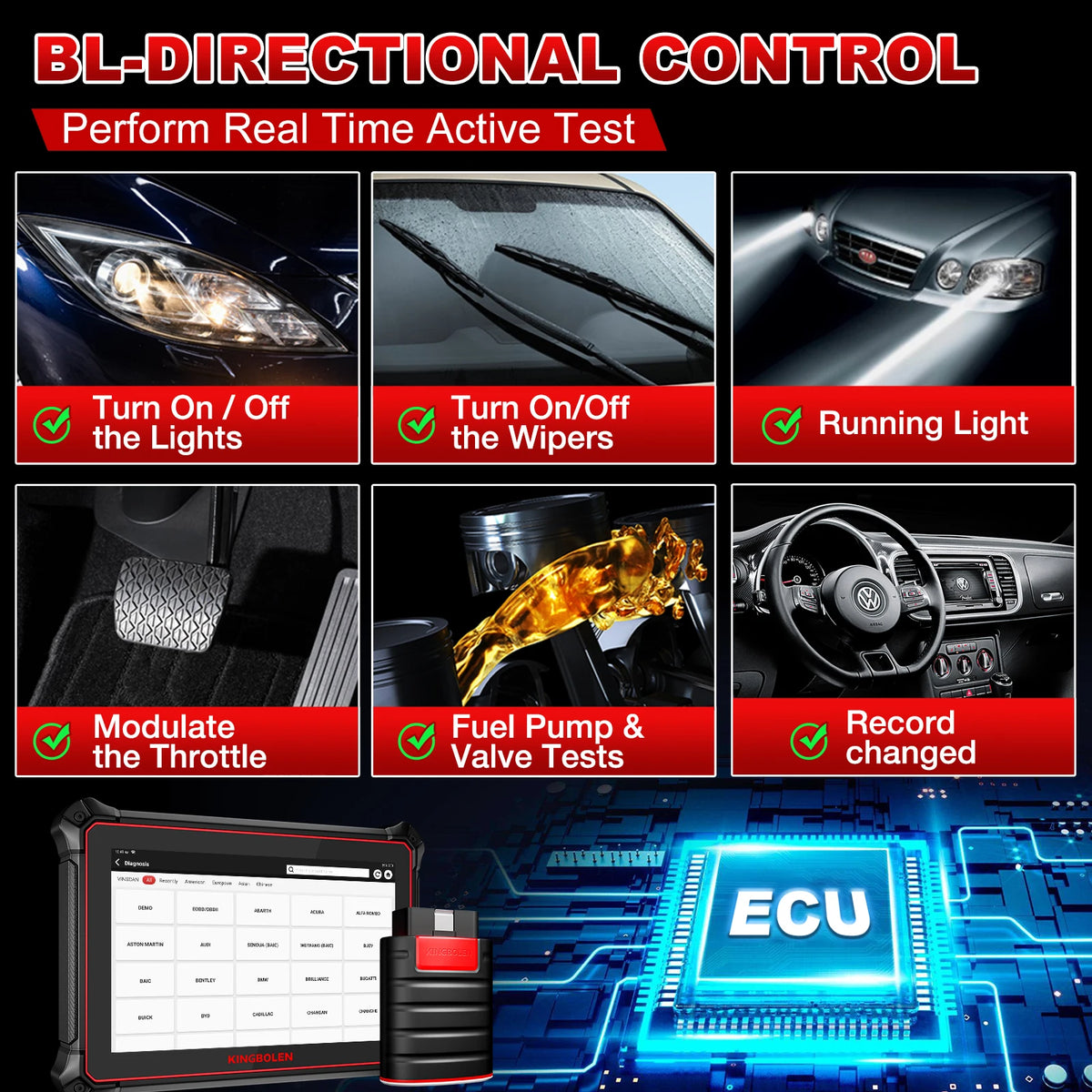 Nuovo KINGBOLEN K8 PRO / K8 ELITE 2026: Strumento Diagnostico Auto OBD2 Scanner Completo con 34+ Funzioni di Reset, Codifica ECU e Aggiornamenti Gratuiti