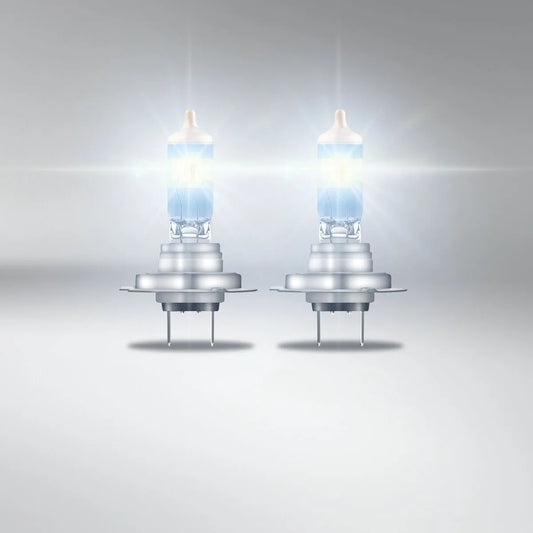 OSRAM Night Breaker 220 Lampade per auto H4 H7 H11 Faro alogeno + 220% Potenza luminosa + Fascio lungo 150 m Luce originale 12 V Germania, 2x