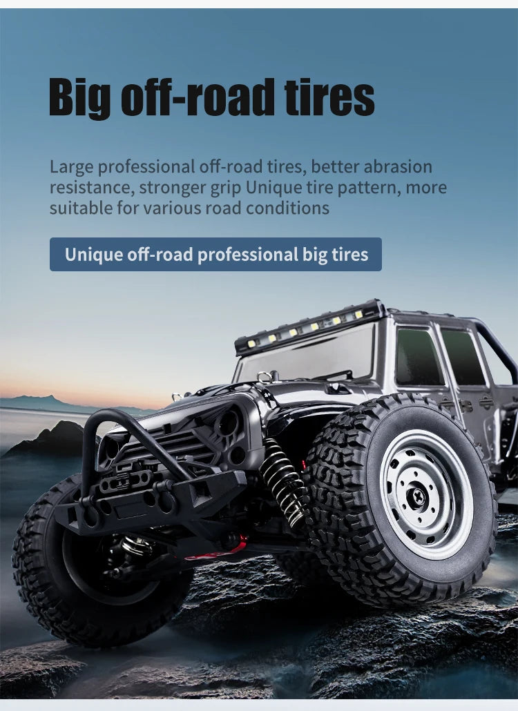 ZWN 1:16 70KM/H o 50KM/H Auto RC 4WD con LED, Auto Telecomandate ad Alta Velocità, Monster Truck da Drift per Bambini Vs Wltoys 144001 Giocattoli