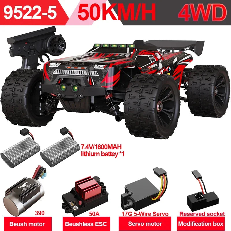 SCY9522PRO Auto RC ad alta velocità 85 km/h, brushless, 4WD, da fuoristrada e drift, telecomandata, 1:16, auto da corsa professionale SCY9522 50 km/h
