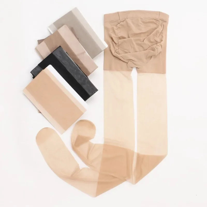 Leggings per gravidanza a vita alta Abiti premaman skinny per donne incinte Leggins lavorati a maglia con supporto per la pancia Pantaloni modellanti per il corpo