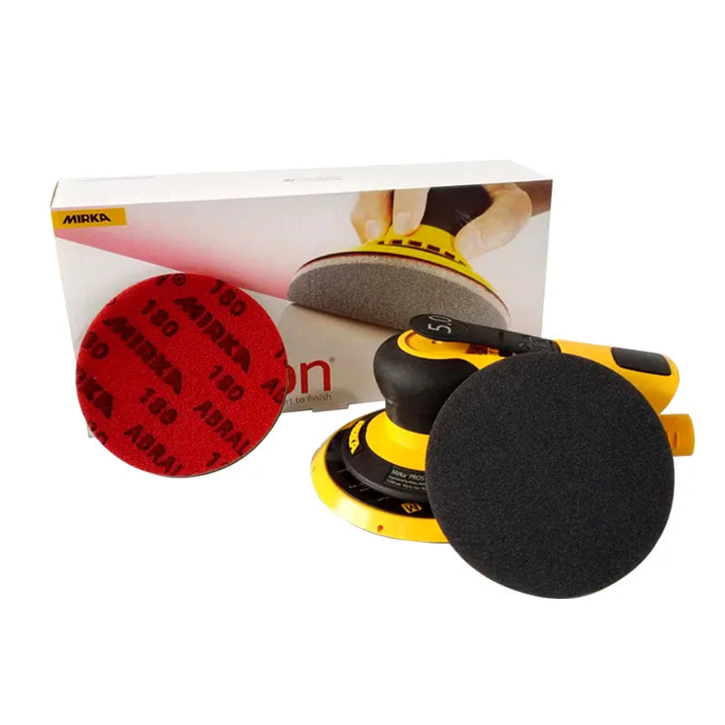 5 pollici 125mm Mirka Abralon 180-4000 Grit Spugna Sangding Disco Schiuma Gancio Anello Carta Vetrata Flessibile Polacco Aereo Per Auto Vernice di Vetro