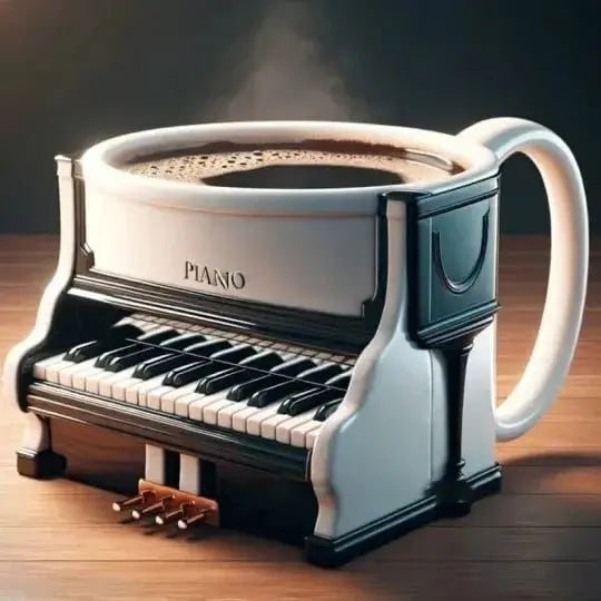 Nuovo unico strumento musicale tazza da caffè creativo 3D sassofono violino tazza nuove tazze tazza di latte regalo di fascia alta ornamenti per il desktop