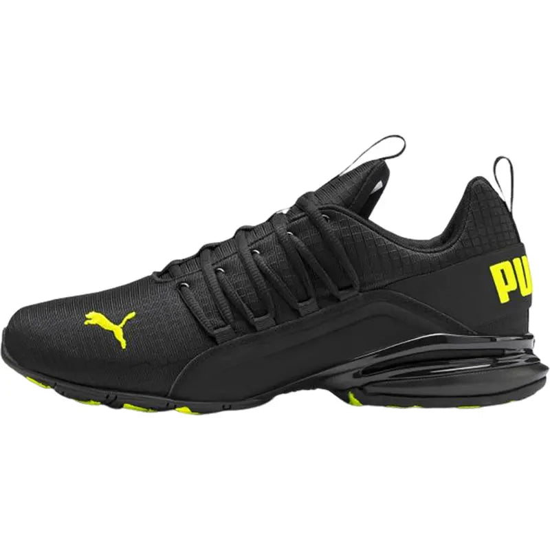 Scarpe casual da uomo Puma Axelion autentiche in mesh traspirante e ammortizzante 192581-01