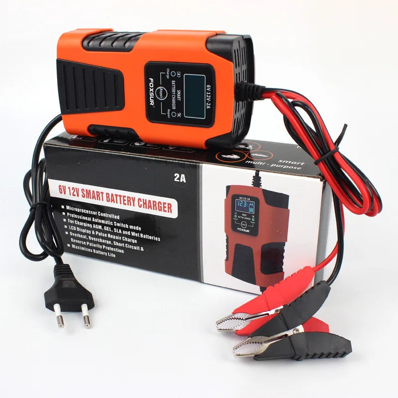 6V 12V Auto Moto Camion AGM Piombo Riparazione Automatica Desulfatore Accessori Caricabatteria Automotive Intelligente