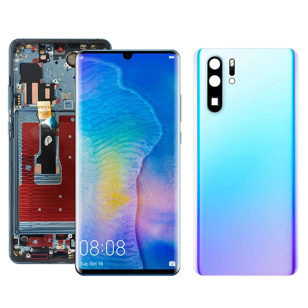 Schermo OLED per pantalla Huawei P30 Pro Display LCD Touch Screen digitale con impronta digitale per sostituzione Huawei P30 Pro VOG-L29