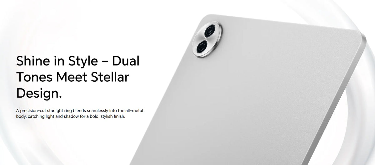 HONOR Pad 10, Versione EU Tablet WIFI, Batteria da 10100mAh, Display HONOR Eye Comfort da 12,1 pollici 120Hz 2.5K, Chipset Snapdragon 7 Gen 3, 8GB+256GB, Tablet Android HONOR