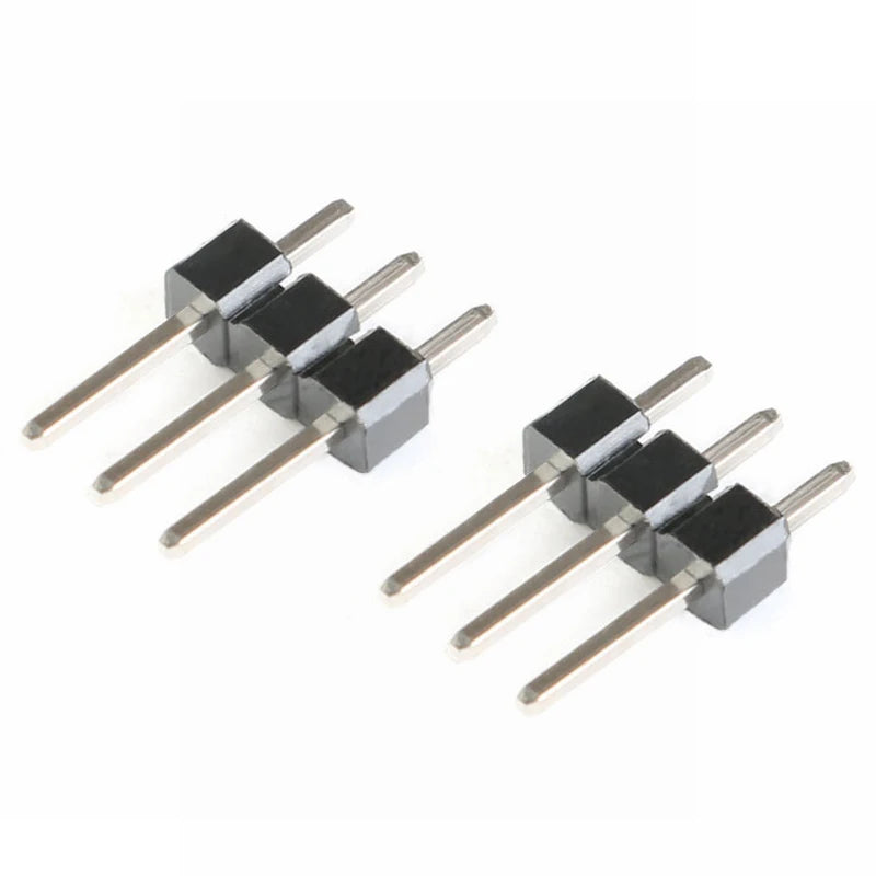 Connettore a pin singolo da 2,54 mm per scheda PCB con pin header da 2/3/4/5/6/8/10/12/20/40 pin per Arduino