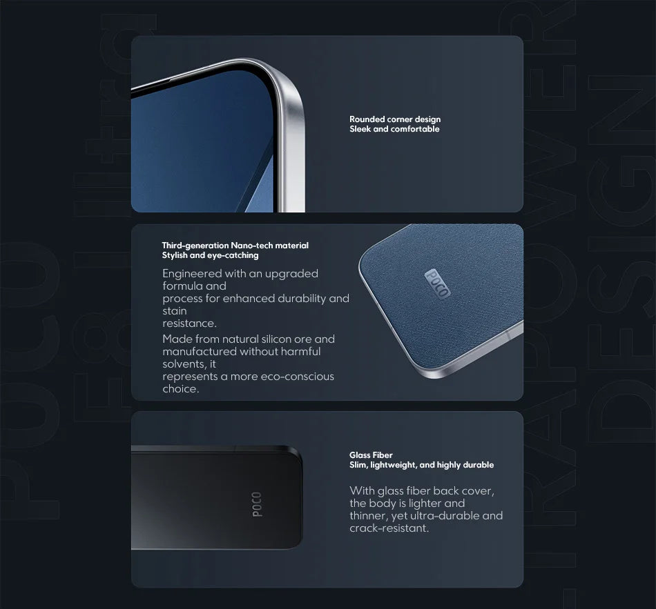 POCO F8 Ultra Snapdragon 8 Elite Gen 5 6500mAh 6.9" 120Hz Display AMOLED POCO Hyper RGB con supporto NFC Smartphone