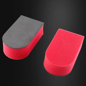 SPTA 1PC Tampone in Argilla Magica Rossa per Lavaggio Auto, Spugna per Pulizia e Dettagli Auto, Accessori per il Lavaggio