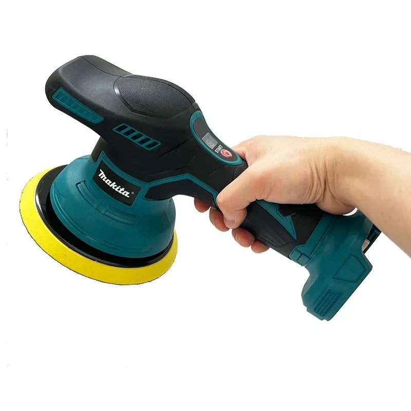 Lucidatrice per Auto Senza Fili Makita, Macchina Lucidatrice Elettrica a 8 Velocità per Riparazione e Lucidatura, 18V-20V