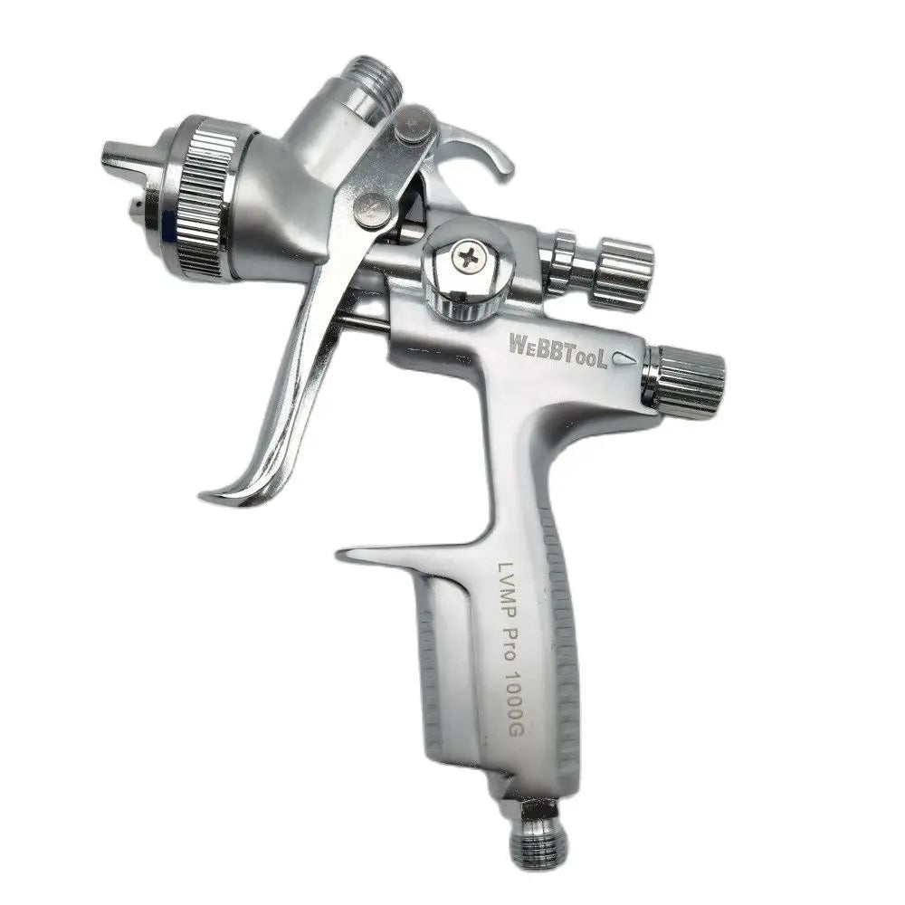 Pistole a spruzzo LVMP 1000G Ugello in acciaio inossidabile da 1,3 mm Pistola a spruzzo per vernice Pistola a spruzzo ad aria per verniciatura a spruzzo per auto