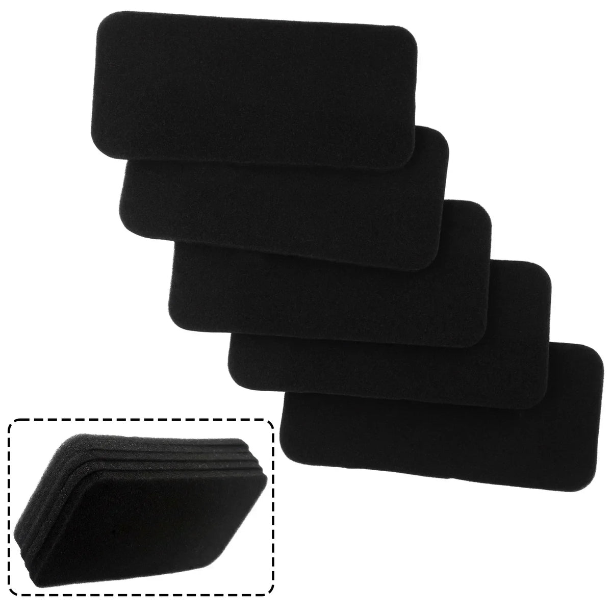 5PCS Filtri per asciugatrice Parti di ricambio per Hoover/Candy Tumble Asciugatrice Evaporatore Filtro in schiuma Spugna Parte 40006731 Strumenti e accesso