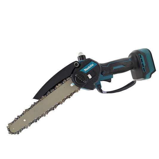 Motosega Makita Brushless da 8 Pollici con Sistema di Lubrificazione, Motosega Elettrica a Batteria per Utensili Elettrici Makita 18V