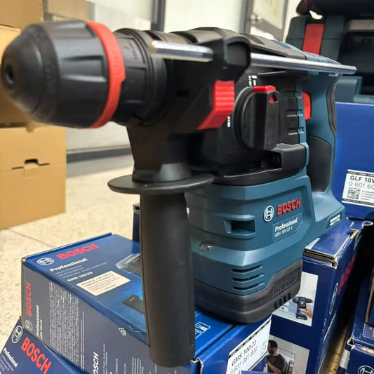 BOSCH GBH18V-22X Martello Perforatore Rotativo a Batteria SDS PLUS, Martello Elettrico Brushless per Lavori Pesanti su Calcestruzzo e Muratura