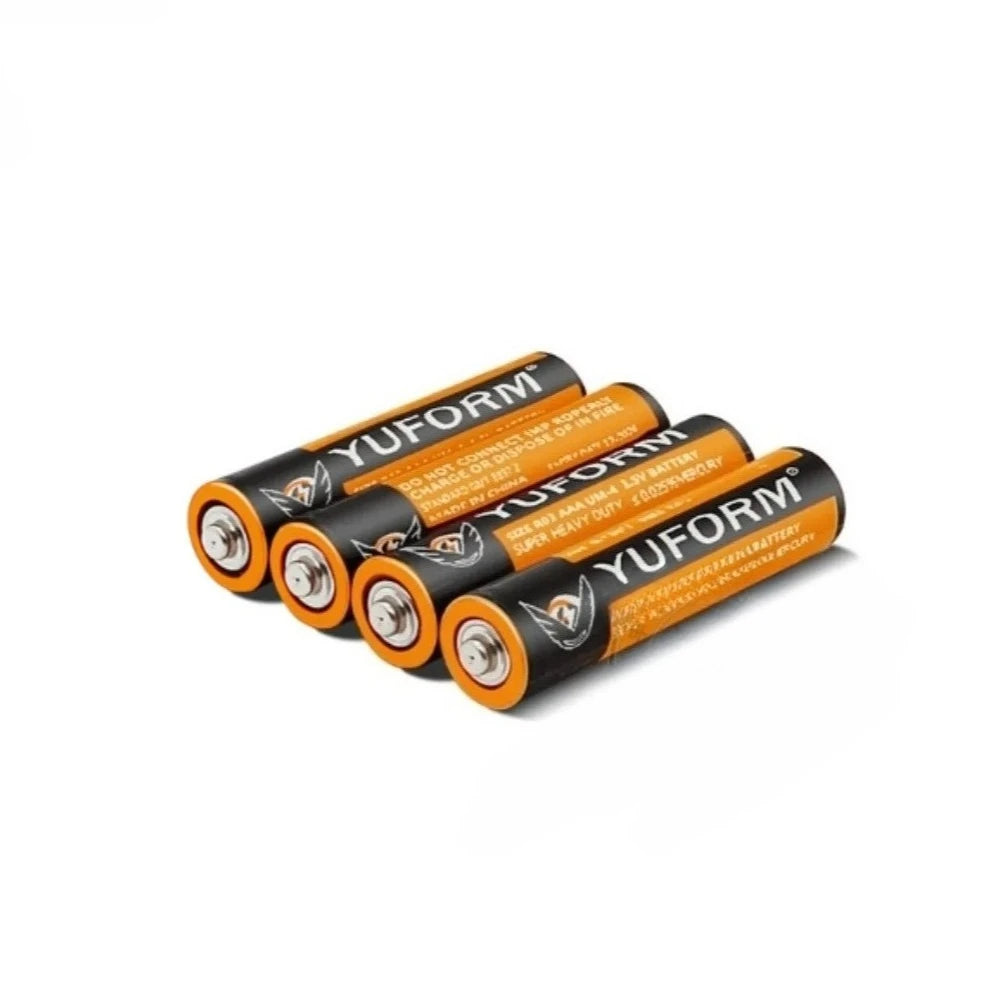 Batteria usa e getta in zinco al carbonio AAA da 1,5 V ad alta potenza e lunga durata - per giocattoli, telecomando, tastiera/mouse, torce elettriche, rasoi
