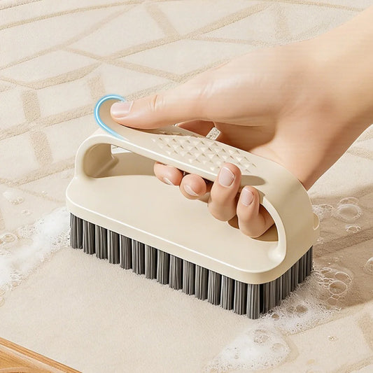 Spazzola per la pulizia multiuso domestica – Setole dense, forte potere smacchiatore, spazzola versatile per lavanderia, scarpe e cucina