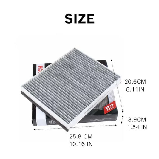 Filtro abitacolo attivo Bosch AF4577 per Ford Focus, Kuga, Escape, C-Max, Transit; per Volvo V40 【OE: 1776360 / AV6N18D543AA】