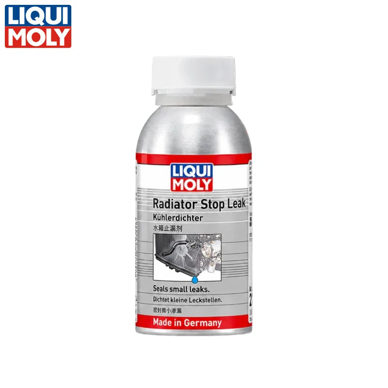 LIQUI MOLY Radiator Stop Leak 21352 150ml Sigillante per Sistema di Raffreddamento per Auto e Moto, Riparazione di Piccole Perdite nel Motore Raffreddato ad Acqua
