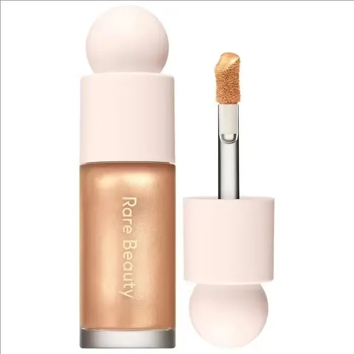 Rare Beauty Blush Liquido Illuminante Contorno Effetto Lucido Gel Trucco Viso Corpo Luminoso Glitter Naturale