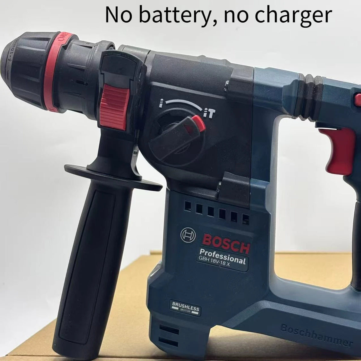  Bosch 18V-18 X Trapano Tassellatore Rotativo a Batteria Leggero Brushless 2-in-1 per Calcestruzzo