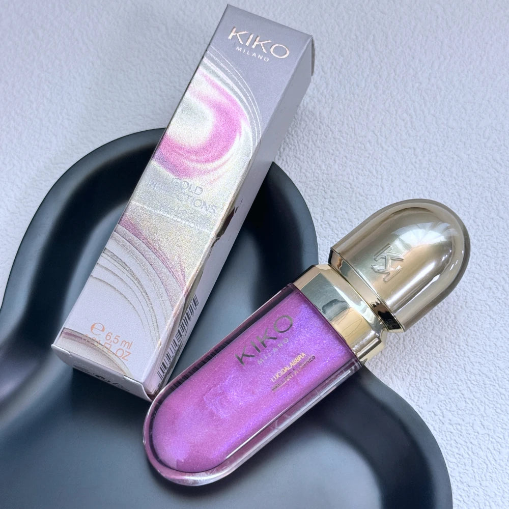 KIKO MILANO Kissable Plumping Lip Cream, Lucidalabbra Idratante, Trucco Quotidiano, Serata Romantica, Tonalità Assortite, Brillantezza a Lunga Durata
