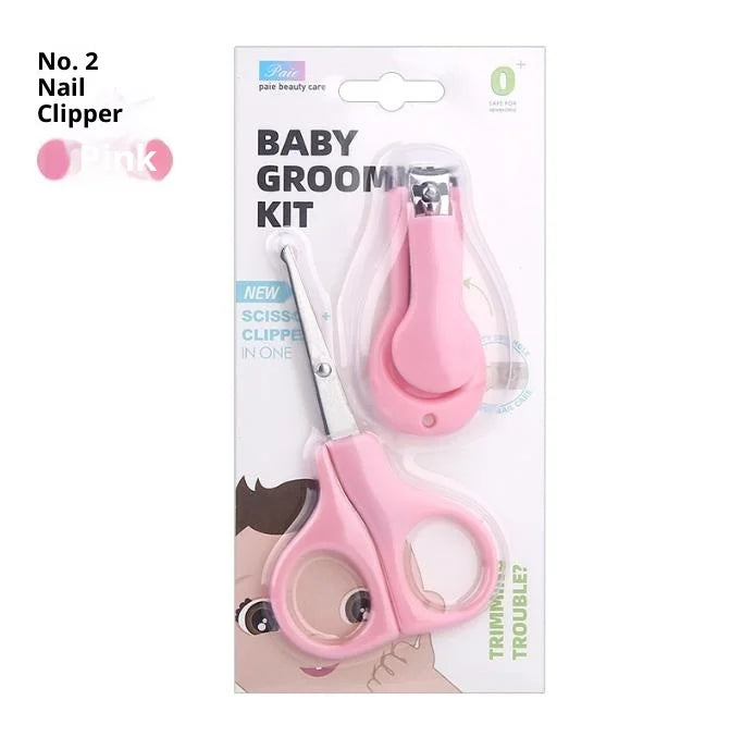 Set di 13 Pezzi per la Cura del Bambino, Kit Portatile per Toelettatura e Cura delle Unghie