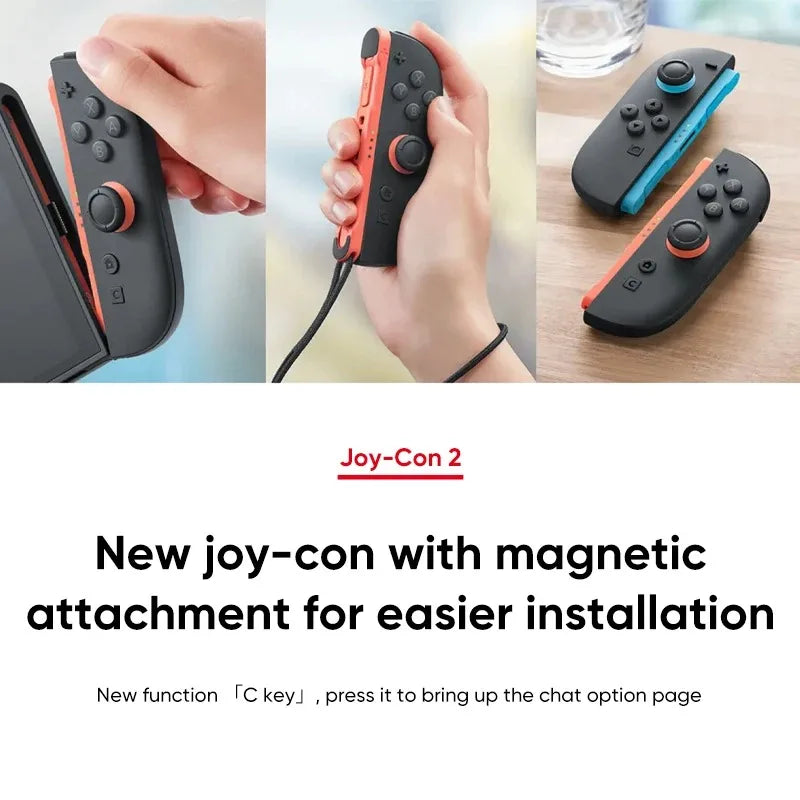 Nintendo Switch 2 Console Portatile per Videogiochi 7,9 Pollici 120 Hz con Joy-Con 2 HDR, Modalità TV Magnetica, Console Portatile
