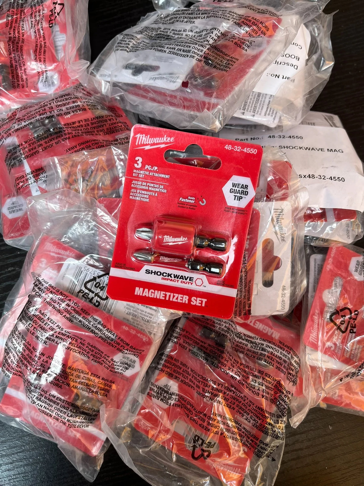 Kit di Punte per Trapano a Impatto Milwaukee Heavy-Duty, Attacchi Esagonali da 1/4", Punte Magnetiche Organizzate in Custodia Portatile