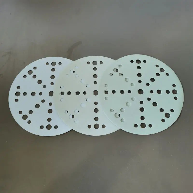 Carta Abrasiva Festo da 6 Pollici, 48 Fori, Granato, 150mm, Rotonda, per Lucidatura e Levigatura, Autoadesiva, per Levigatura Auto