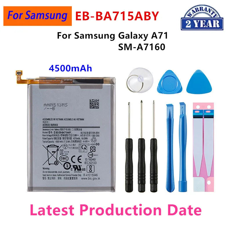 Batteria nuova di zecca per Samsung Galaxy S10 S20 S20 + S20 Ultra A90 A80 A71 A60 A51 A31 A20e A10e nota 10/10 + M30s A20S M11