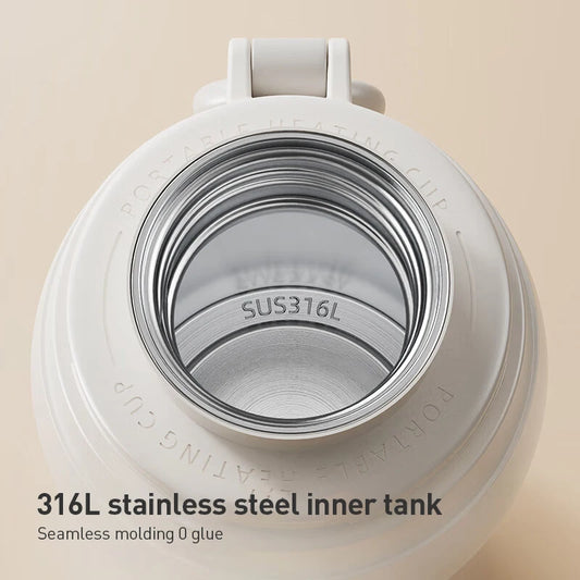 AVENT Miscelatore per latte portatile Tazza a temperatura regolabile Materiale in acciaio inossidabile 316L isolato sotto vuoto Facile da trasportare