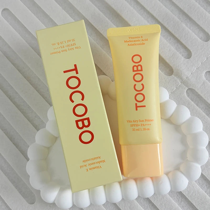 TOCOBO Sun Stick Collection Cotton Soft Waterproof Cooling Blue Green SPF50+ PA++++ Stick Solare Leggero Portatile per Applicazione Ripetuta