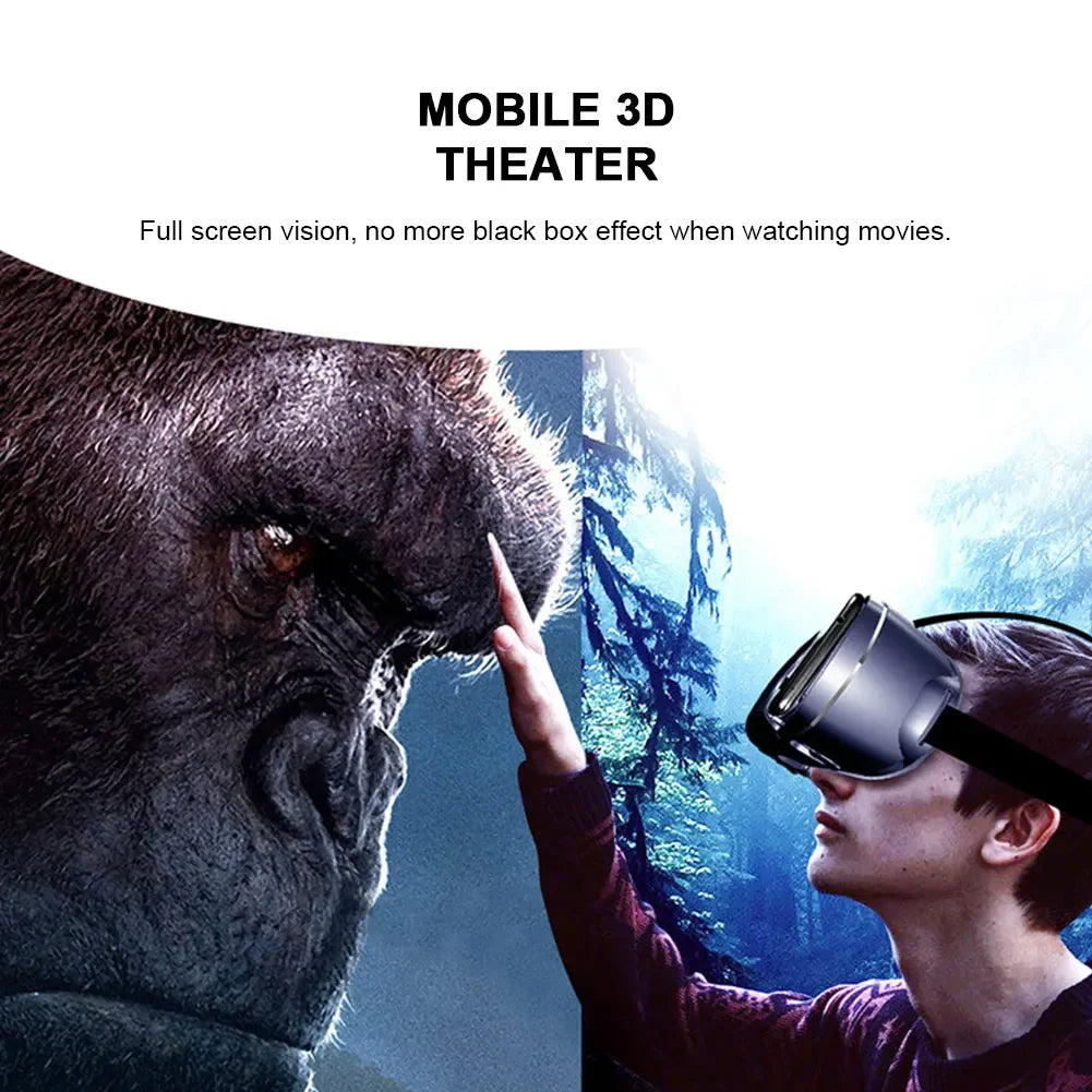 VRG Pro Realtà Virtuale Occhiali VR Dispositivi per cuffie Viar 3D Occhiali per casco Lenti Smart per Smartphone Cellulare Set di giochi per dispositivi mobili