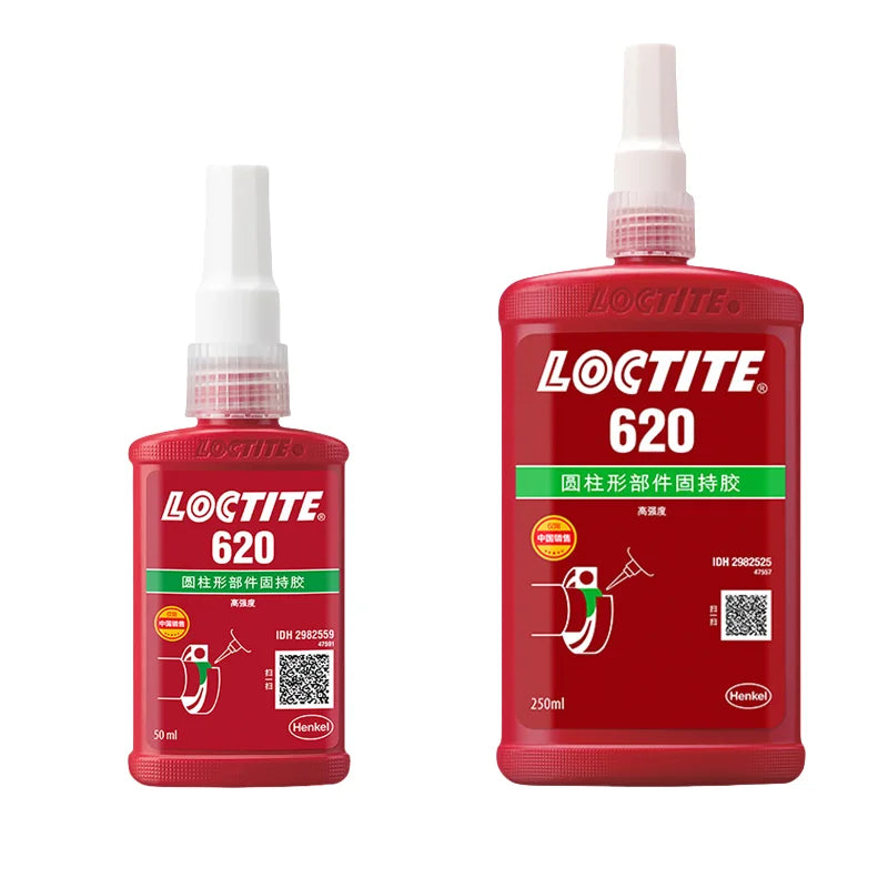 100% originale Loctite 620 composto di fissaggio sigillante anaerobico verde frenafiletti ad alta temperatura 50 ml/250 ml