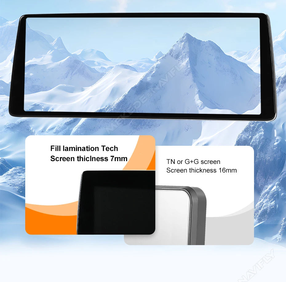 Mekede 10.25/12.3 pollici QLED Android 14 Snapdragon 128GB ROM CarPlay Wireless Auto Multimedia per BMW Serie 5 E60 E61 E62 E63 E64 Sistema CCC CIC Navigazione GPS Doppio BT 4G WiFi DSP