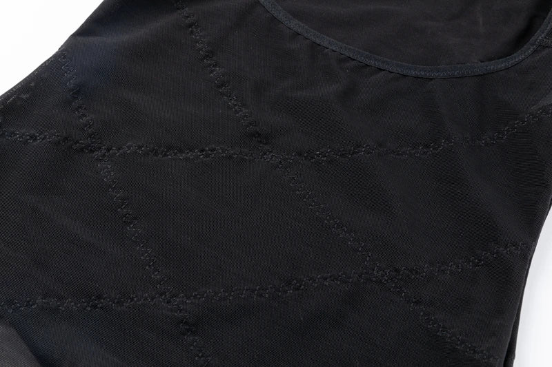 Mesh Shapewear Body per le donne Tummy Control vita Trainer Butt Lifter mutandine dimagrante Body Shaper Open Bust Underwear 2024