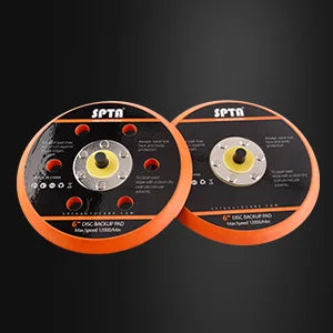 (Vendita singola) SPTA 5 "(125mm) 6"(150mm) Piastra di supporto Supporto Gancio Anello per levigatrice ad aria Lucidatore per auto a doppia azione Lucidatura