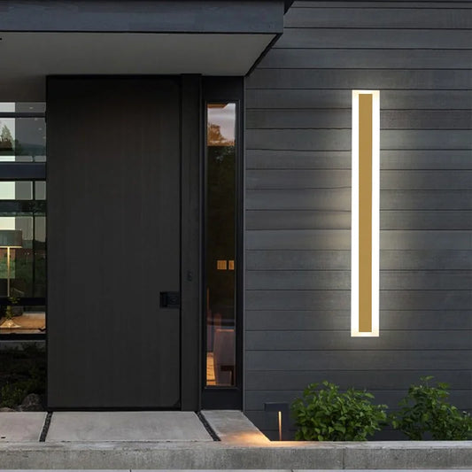 Lampada da Parete LED per Esterni IP65 Impermeabile, Illuminazione per Corridoi e Scale, Lampada Solare per Ingresso Villa e Giardino
