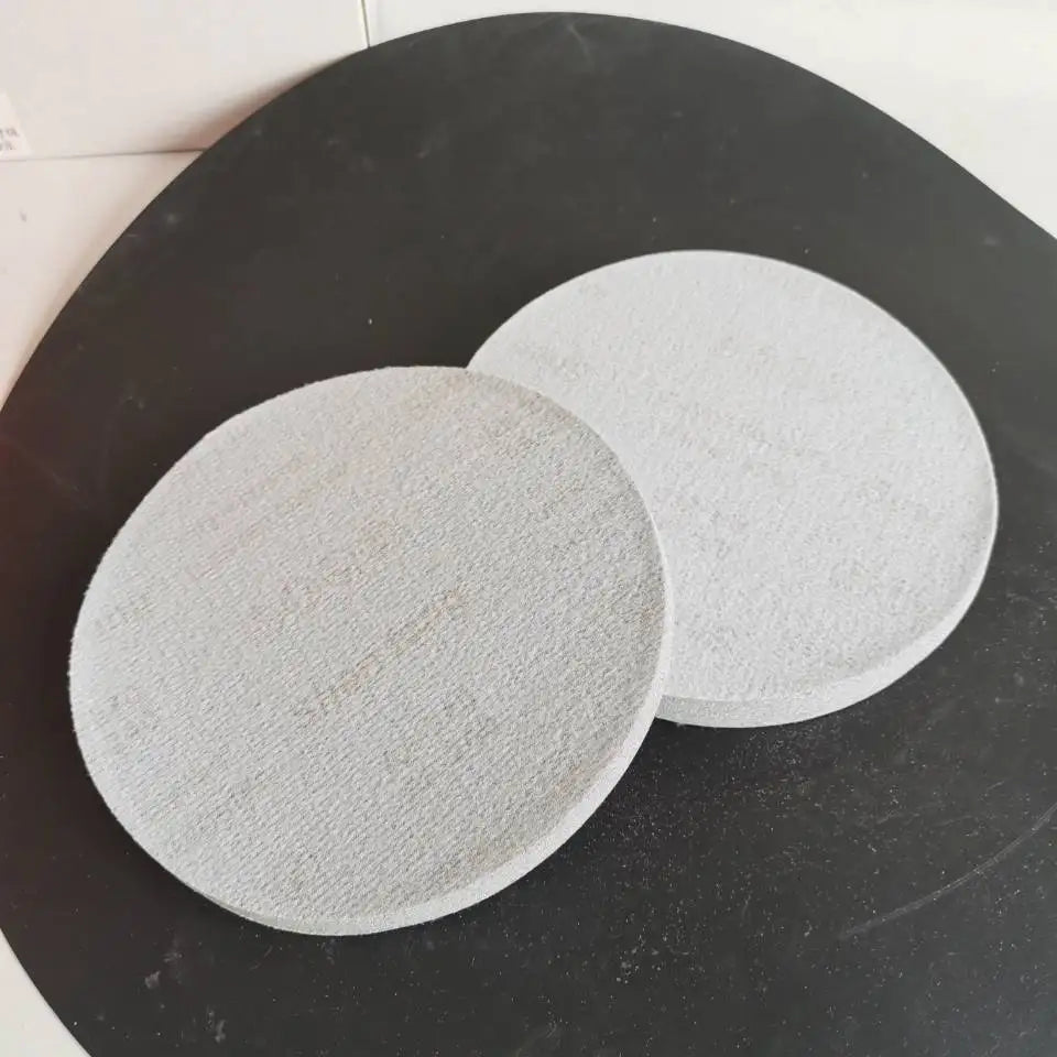 Disco abrasivo rotondo da 7 pollici (175 mm) per levigatura a secco con retro floccato, autoadesivo, per lucidatura auto