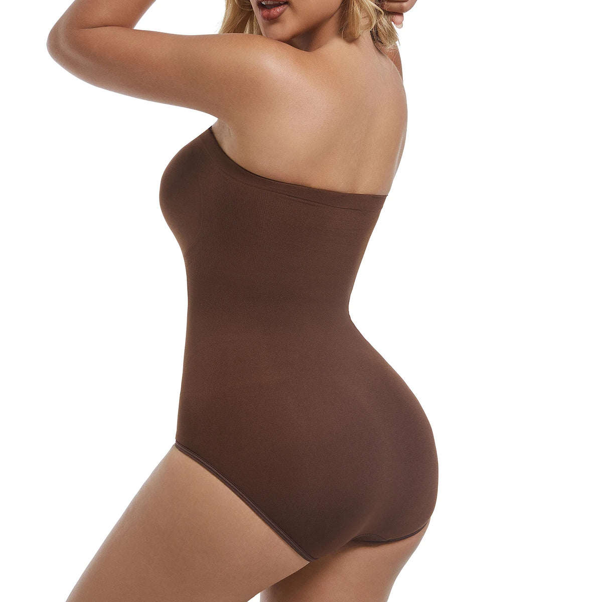 Tuta senza spalline da donna Shapewear Nuovi slip sexy Body Butt Lifter Compressione Vita Trainer Push Up Backless Shaper