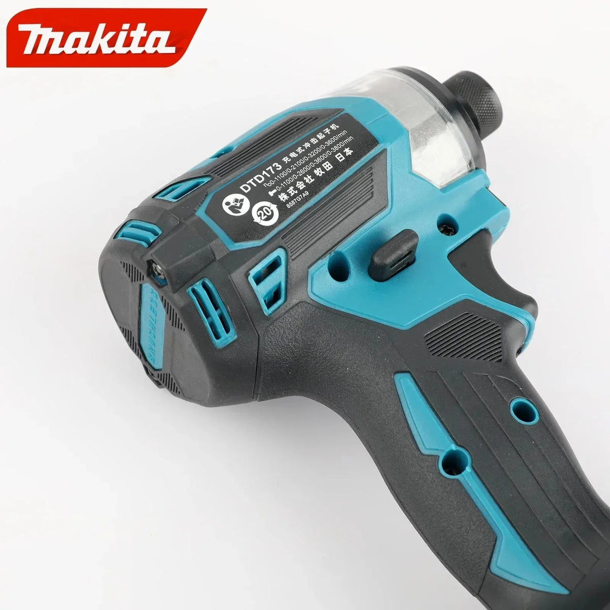 2026 Makita DTD173 Avvitatore a Impulsi Senza Fili 18V con Motore Brushless, Trapano Elettrico per Legno/Bulloni/Modalità T, Utensile Elettrico Ricaricabile