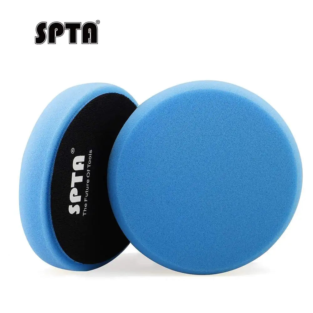 SPTA 1PC 3"(80mm)/5"(125mm)/6"(150mm)/7"(180mm) Spugna rotonda in schiuma per lucidatura per lucidatrice per auto RO/DA/GA Rimuovi segni di levigatura